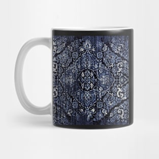 Persian Area Rugs Navy Mug